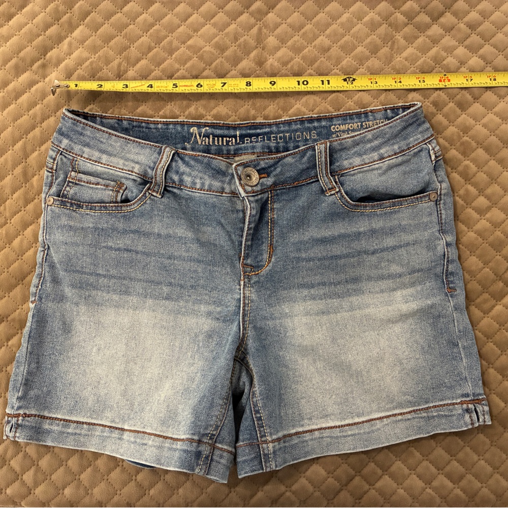 Blue Denim Shorts